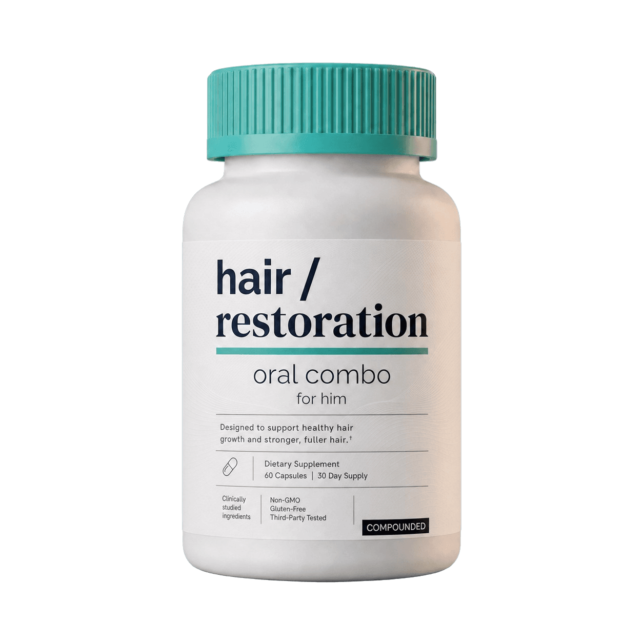 Oral Combo (Male) hair restoration product