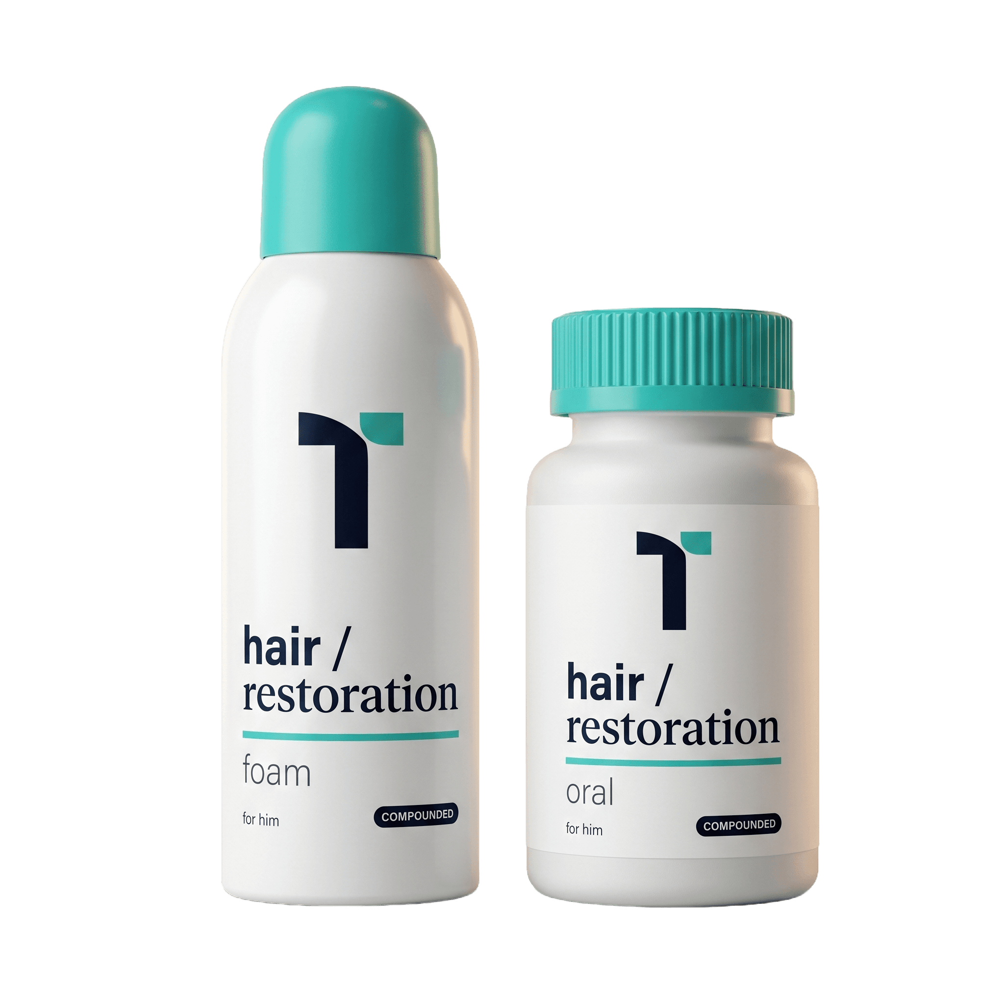 Foam + Oral (Male) hair restoration product